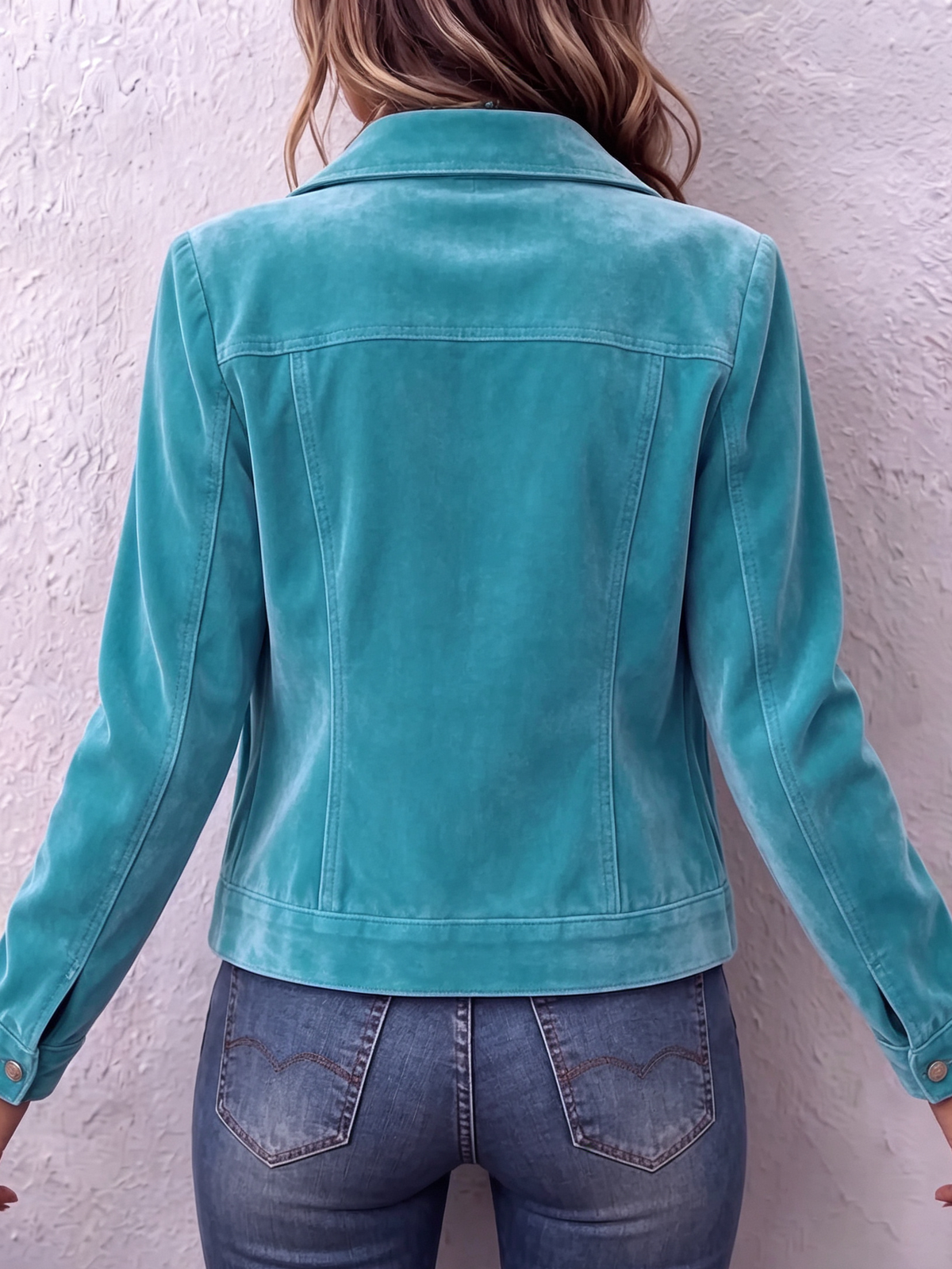 Raffaella | Chamarra de Terciopelo Estilo Vintage