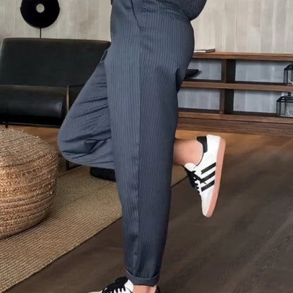 MATHILDA | PANTALONES DE RAYAS ELEGANTES