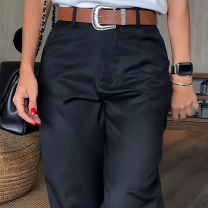 MATHILDA | PANTALONES DE RAYAS ELEGANTES