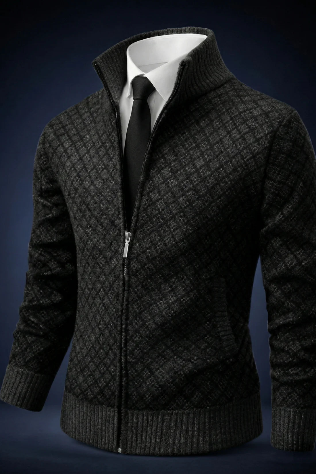 Oliver | Cárdigan Casual de Lujo