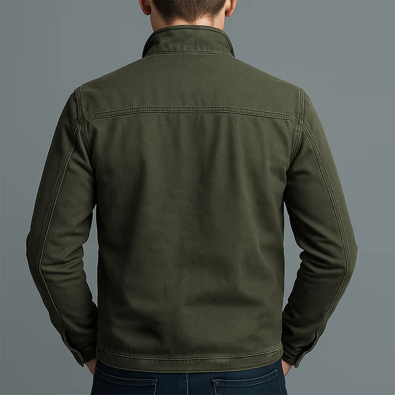 Dean | Chaqueta vintage de algodón con cremallera