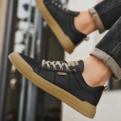 HARRINGTON -  ZAPATILLAS DE CUERO