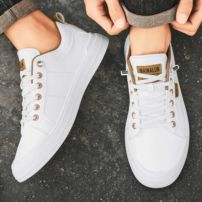 HARRINGTON -  ZAPATILLAS DE CUERO