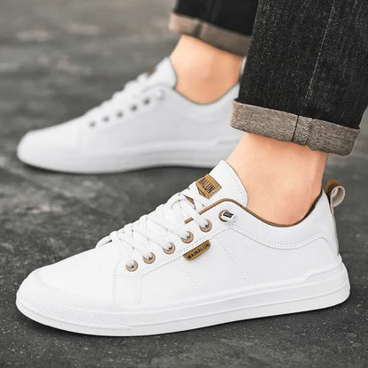 HARRINGTON -  ZAPATILLAS DE CUERO